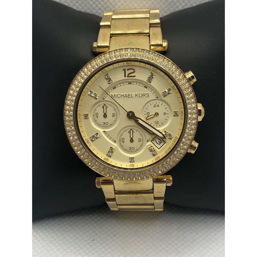 Michael Kors MK5354 Women Stainless Steel Analog Dial Quartz Genuine Watch LP109